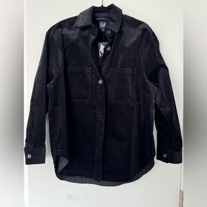 Gap Corduroy Black Jacket